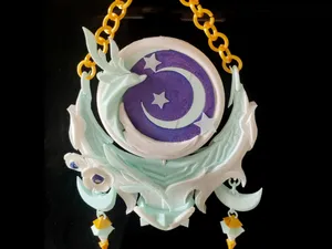 原神菈乌玛五星法器纺夜天镜