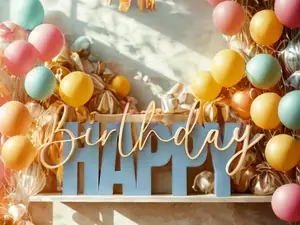 00042 Schriftzug Happy Birthday