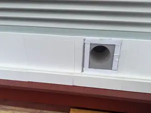 Fensterdurchführung für Rollläden Schlauch