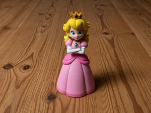 Princess Peach Crossed Arms Figure | Super Mario