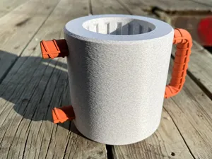 Concrete Core Test Drink Koozie