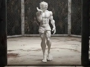 Baki Hanma Sculpture