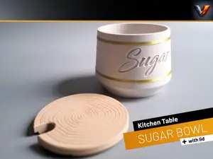 Sugar Bowl Kitchen Table Jar