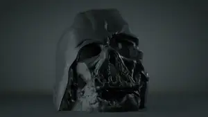 darth vader melted helm