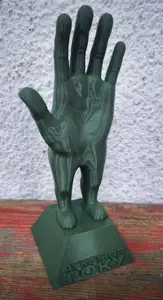 Hand-ass figurine