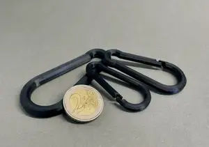 Carabiner in 3 different sizes