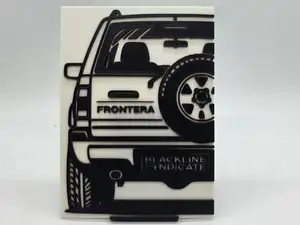 2D Wall Art Opel Frontera A