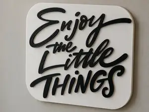 Enjoy the Little Things Wall Sign
