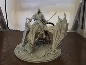 Witch King of Angmar on Fellbeast (Lotr)
