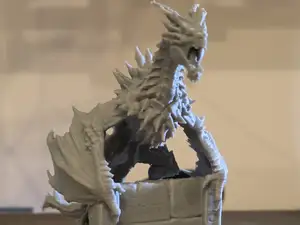 Alduin the World-Eater | Skyrim Dragon Statue