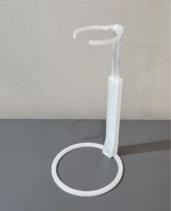 Adjustable figure display stand