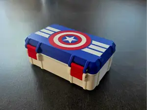 Captain America Themed Rugged Box
