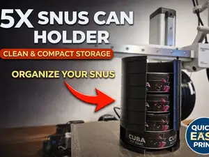 Snus / Zyn Can Holder (5x Capacity)