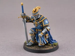 Kneeling Knight
