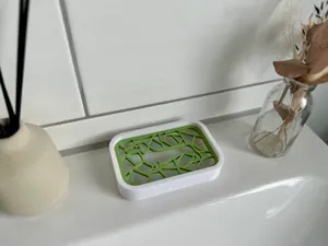 Seifenschale mit Dackel Einsatz Soap