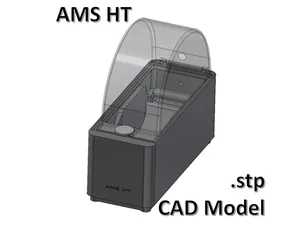 Bambu AMS HT CAD Model (.stp file)