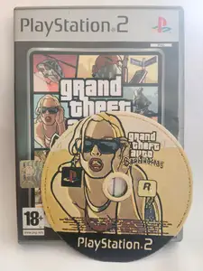 GTA San Andreas - PS2 Disk - HueForge