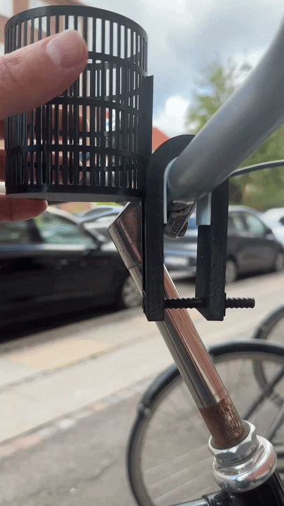 Bike Handle Dual Cup Holder/Mount