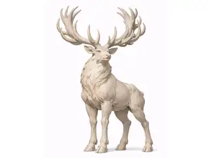 realistic deer