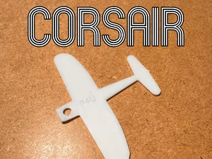 F4U Corsair Keychain