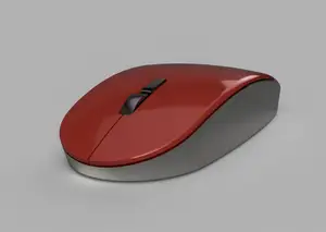 Minimalistic mouse shell for bambu lab wireless mouse