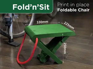Fold'n'Sit – Print In Place Foldable Chair