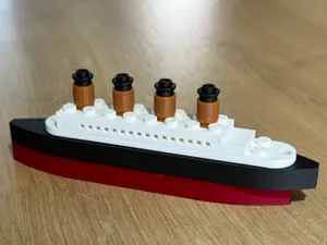 Brick inspired Tiny Titanic