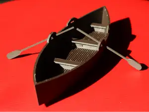 Mini rowing boat - classic, simple, timeless
