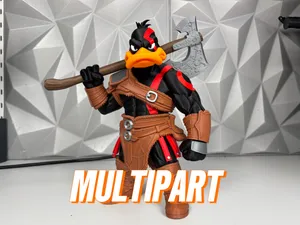 Daffy Duck x Kratos - MULTIPART