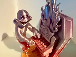 The ghastly band - the pianist