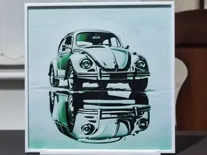 VW Beetle (1) - HueForge 3 Color