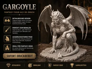 Sexy Gargoyle – detailreiche Gothic-Fantasy-Figur