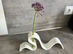 Wellen-Vase (Reagenzglas)