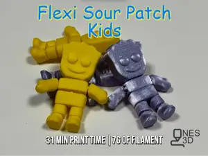 Mini Sour Patch Kids - Flexi / Articulated