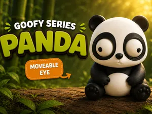 Goofy series – PANDA Movable Eyes NOAMS