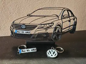 VW Passat CC R-Line (NFL) – 3D Silhouette