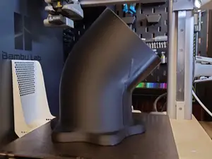Parametric Magnetic Dust Hose Adapter (Angled)