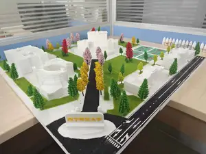 西华师范大学沙盘模型(无人机建模)