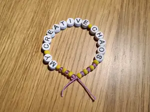 Letter beads