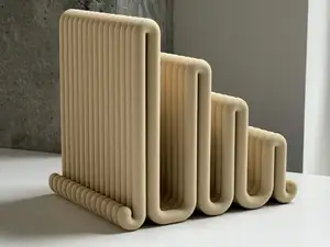 Modern Triple Vertical Laptop iPad eReader Stand