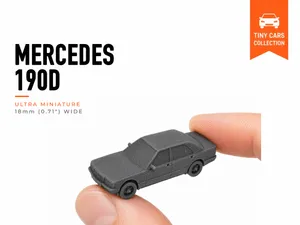 Tiny Mercedes 190D - Mini Cars Series