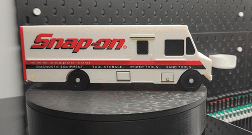 Snap-On Tools Truck Model w/ 10mm Socket Display