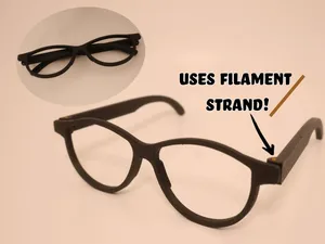 Fully 3d Printed Glasses - Foldable