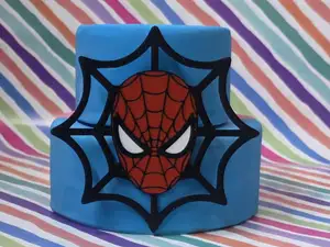 Floating topper man Spider web head