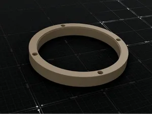3/4" universal 6 1/2" speaker Ring
