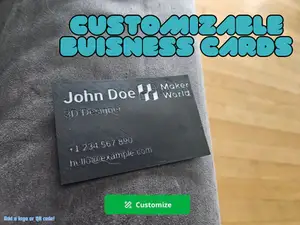 Customizable Buisness cards
