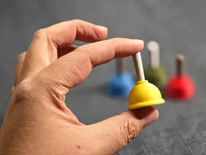toilet plunger Clicker Fidget Toy