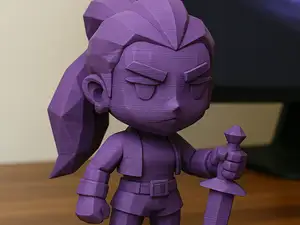 Kpop Demon Hunter - Rumi – Low Poly Collection