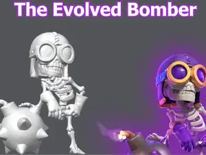 Clash Royale The Evolved Bomber