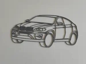 DAY 72. BMW X6 E71 Wall Car